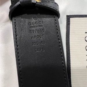 Gucci belt size 40